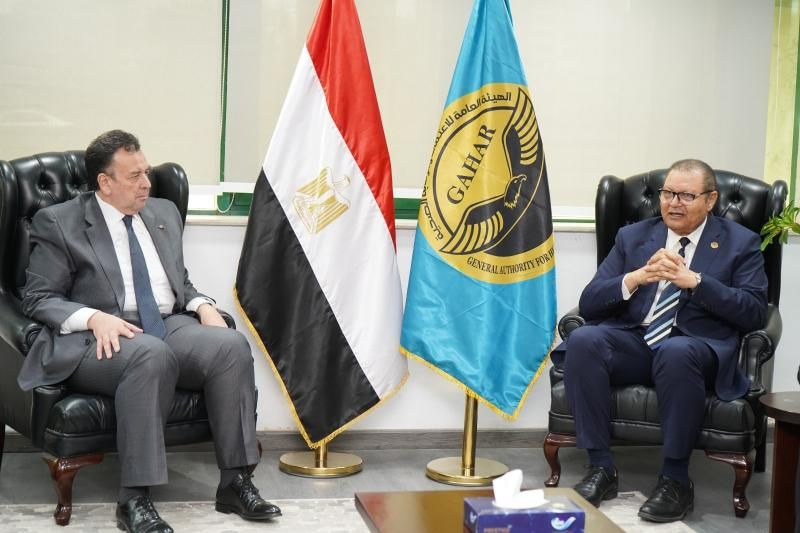 رئيس الاعتماد والرقابة الصحية يبحث آليات تمويل المنشآت الصحية بالقطاع الخاص للحصول...