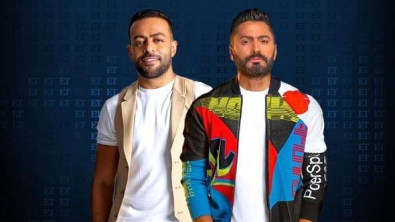 تامر حسنى وتامر عاشور فى حفل بالكويت.. يونيو المقبل