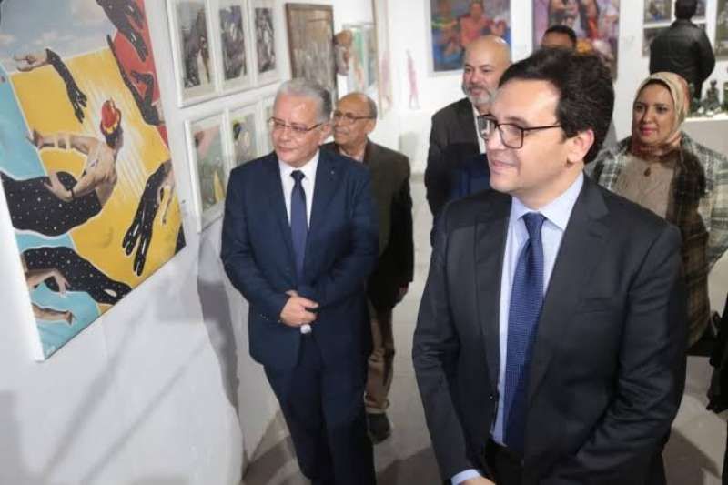 انطلاق الدورة السادسة من ترينالى مصر الدولى بعنوان ”التواصل وتخطى الحواجز”