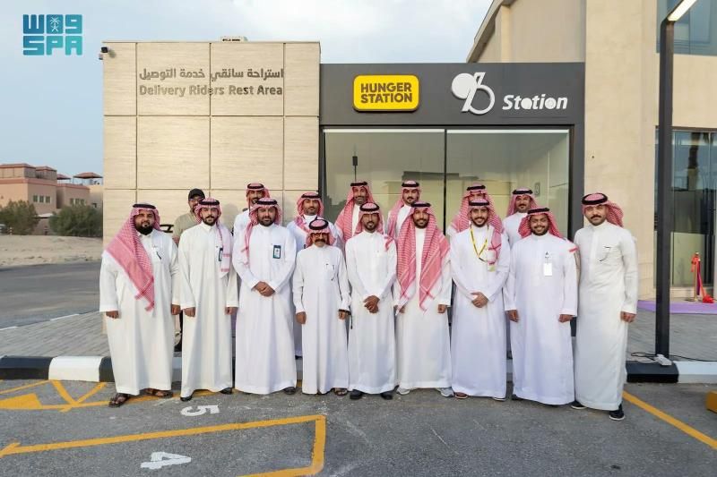 لتحسين مستوى الخدمات.. إنشاء استراحة مبتكرة لمندوبي التوصيل في الخبر
