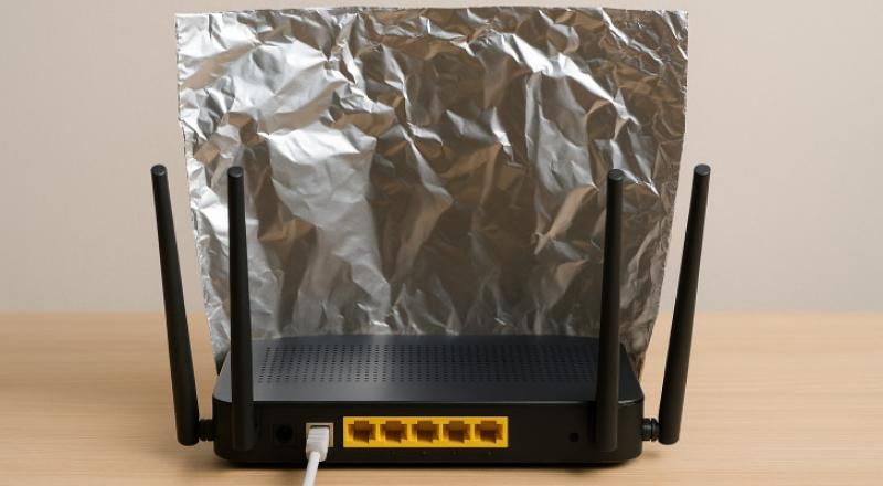 باستخدام ورق الألومنيوم.. طريقة مبتكرة لتحسين سرعة الواي فاي