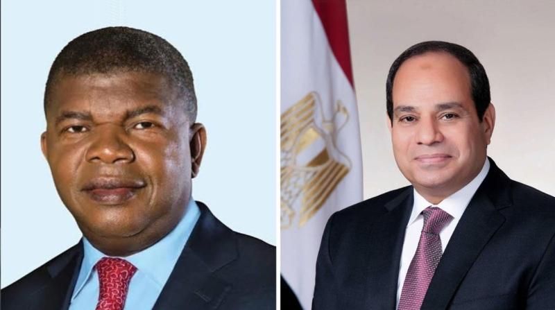 السيسي يستقبل رئيس أنجولا لبحث التعاون الأفريقي وتطوير العلاقات الثنائية