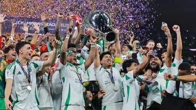 الأهلي السعودي يتوج بدوري أبطال آسيا