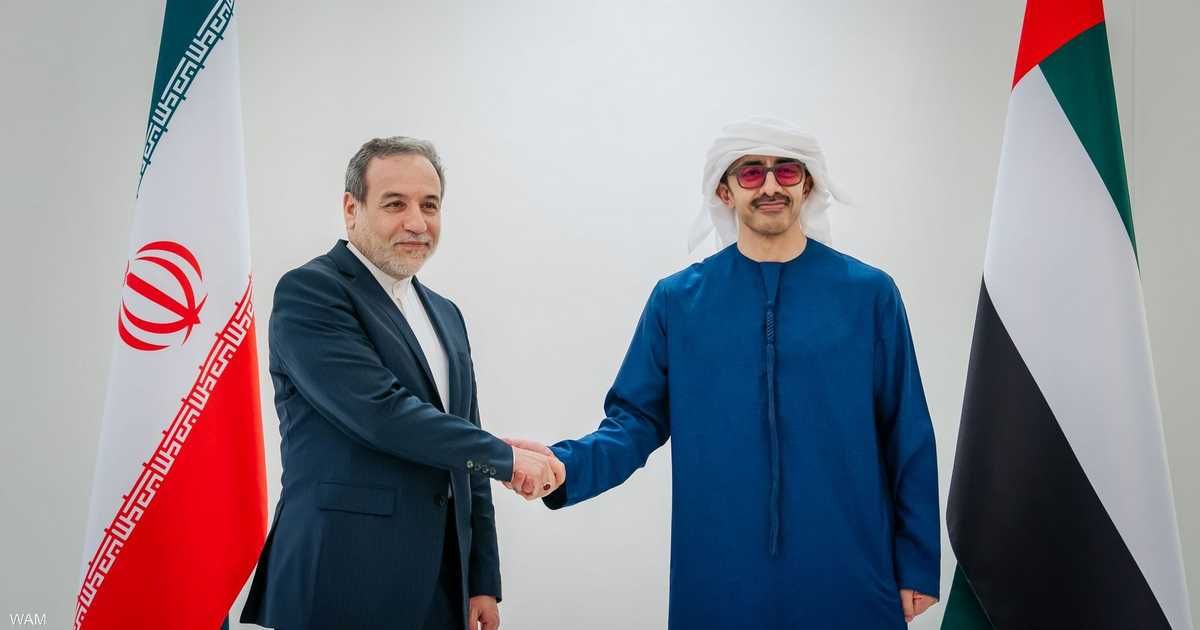 العالم اليوم - عبدالله بن زايد يستقبل وزير خارجية إيران