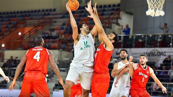 موعد مباراة الاتحاد والأهلي في أولى مباريات سلسلة نهائي دوري كرة السلة