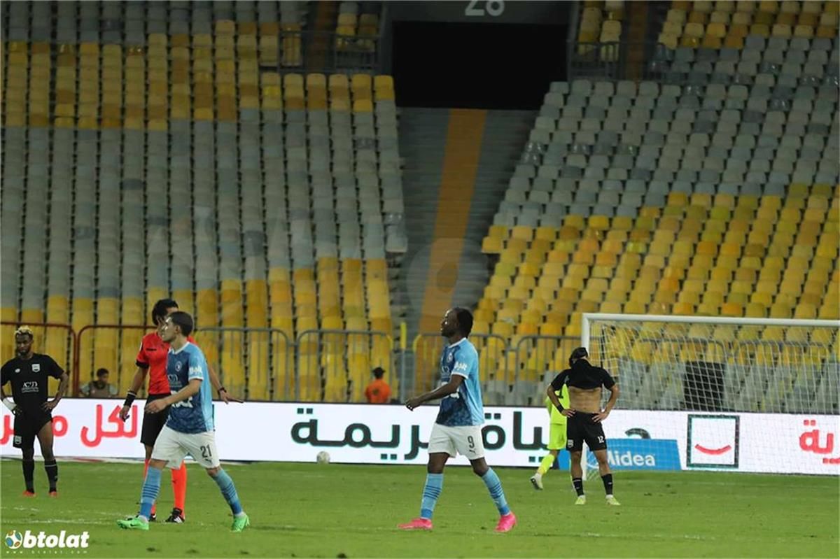 هدفان في 3 دقائق بـ مباراة بيراميدز وسيراميكا كليوباترا