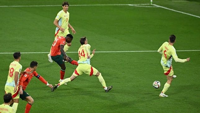 نهائي الأمم الأوروبية.. إسبانيا تتقدم والبرتغال ترد بهدف مذهل (فيديو)