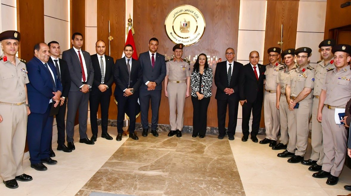 عاجل: افتتاح مركز سيطرة الشبكة الوطنية للطوارئ والسلامة بوزارة التضامن