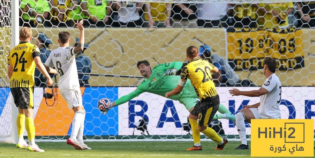 عاجل: فيديو ــ تصدي كورتوا الإعجازي في الثواني الأخيرة أمام دورتموند