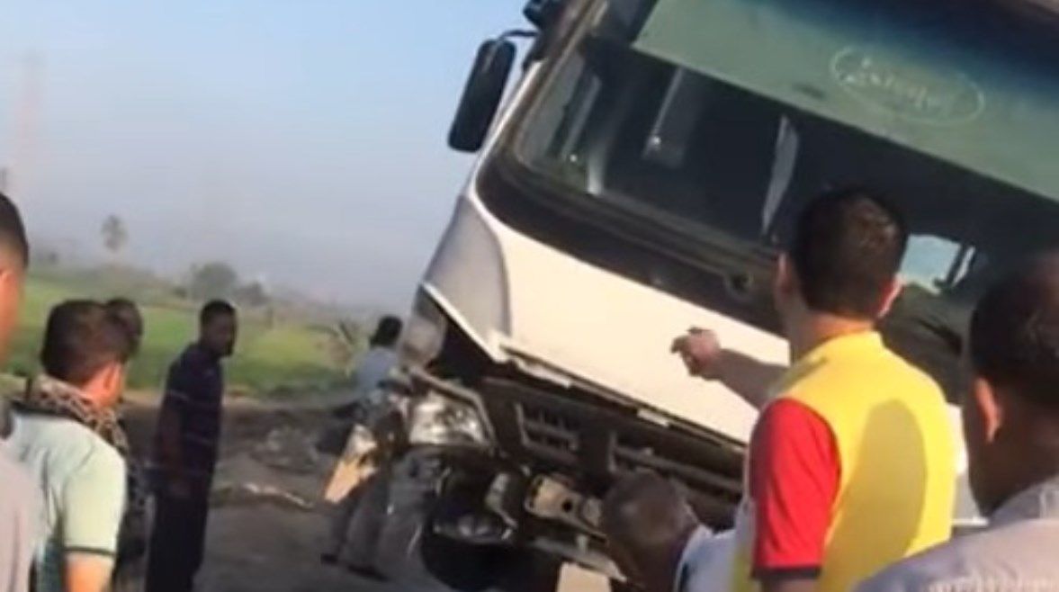 عاجل: مصابون في تصادم نقل وأتوبيس على “إقليمي الشرقية”