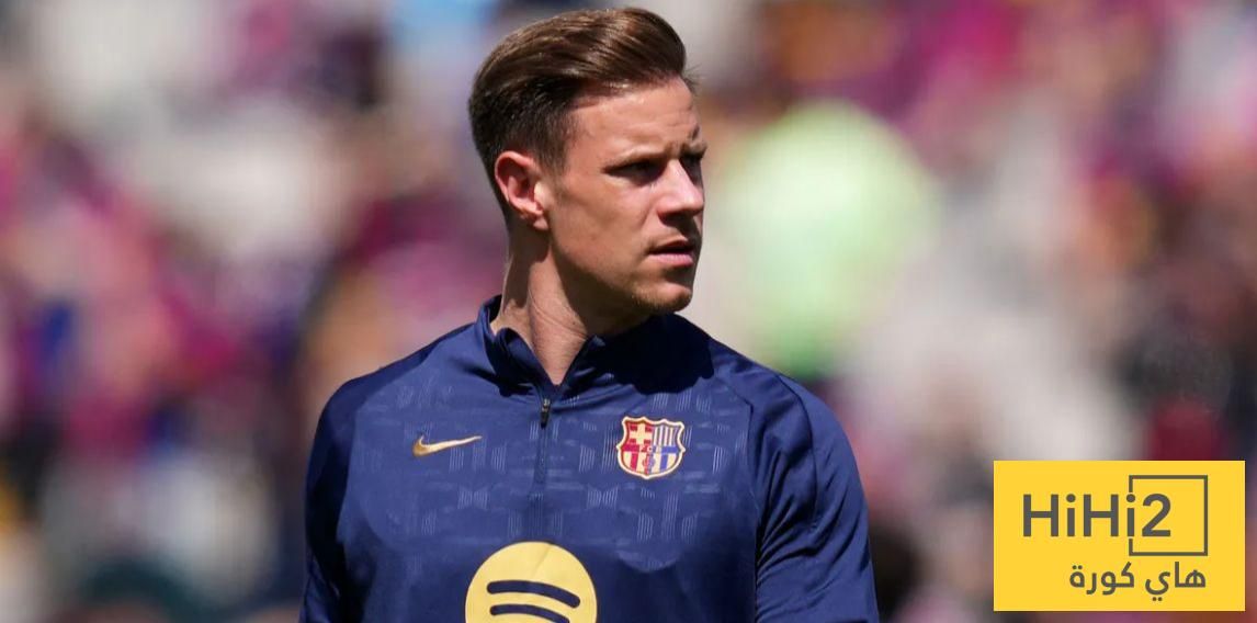 عاجل: شتيغن واثق من أحقيته بالمركز الأساسي في برشلونة