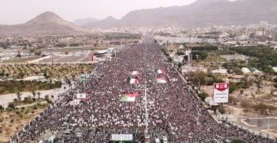 أخبار اليمن : مسيرة مليونية بصنعاء تجدد العهد مع غزة