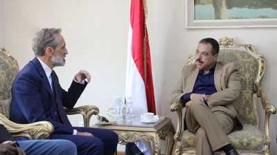 أخبار اليمن : عامر يلتقي المنسق المقيم للأمم المتحدة