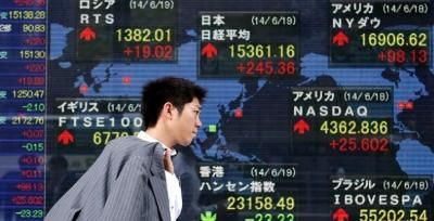 ارتفاع قياسي للأسهم اليابانية