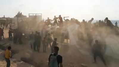 أخبار اليمن : حصيلة ضحايا منتظري المساعدات في غزة