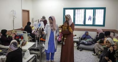 أخبار اليمن : منظمة: انهيار النظام الصحي في غزة