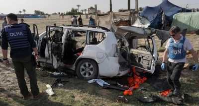 أخبار اليمن : مقتل 384 عامل إغاثة في 2024 نصفهم بغزة