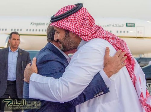 السيسي يغادر نيوم ومحمد بن سلمان في مقدمة مودعيه
