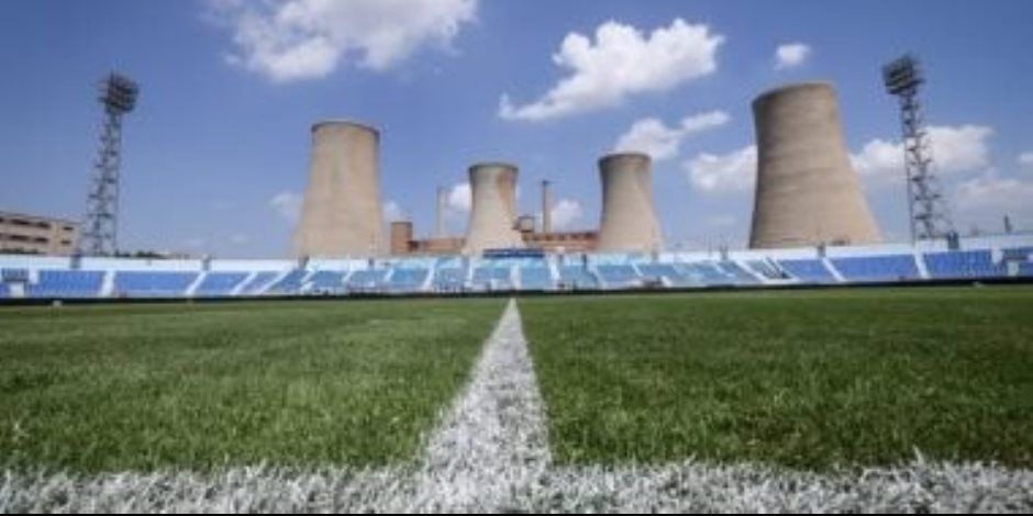 ملعب غزل المحلة جاهز لاستقبال مباراة الأهلي.. صور