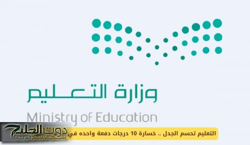 التعليم تحسم الجدل .. خسارة 10 درجات دفعة واحده في هذه الحالات