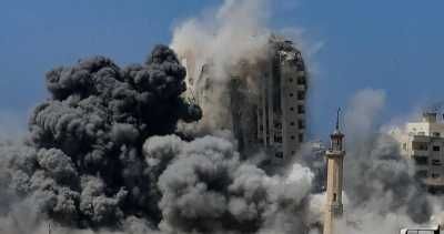 أخبار اليمن : العدو يدمّر الأبراج السكنية في مدينة غزة