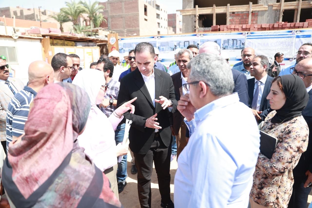 ‎ نائب وزير الصحة يتفقد مشروع تطوير مستشفى أبنوب المركزي ومستشفى المبرة للتأمين الصحي بأسيوط