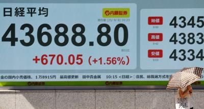 ارتفاع أسعار مؤشرات الأسهم اليابانية
