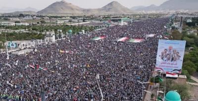 أخبار اليمن : مسيرة مليونية بصنعاء وفاءً للشهداء وغزة