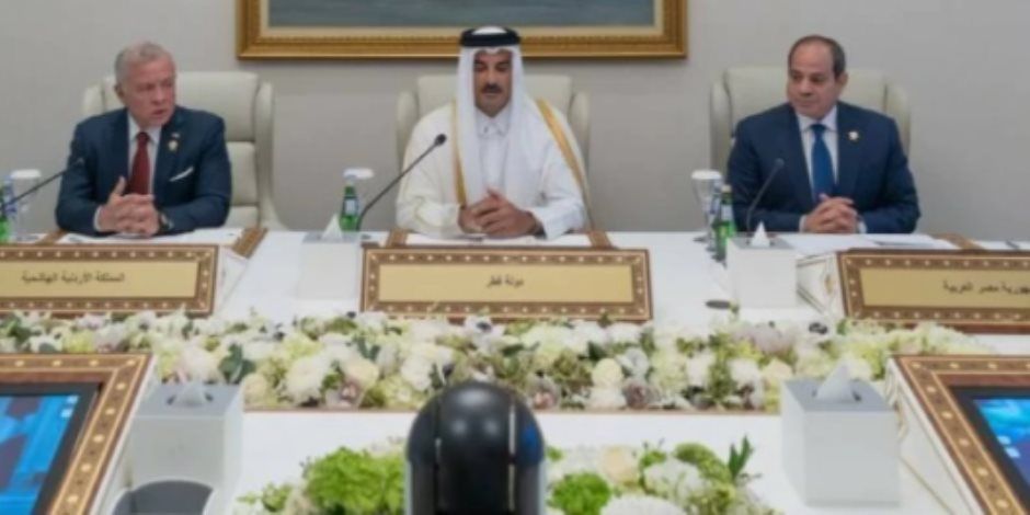 الرئيس السيسي يشارك في مباحثات عربية فرنسية بريطانية حول المستجدات الإقليمية