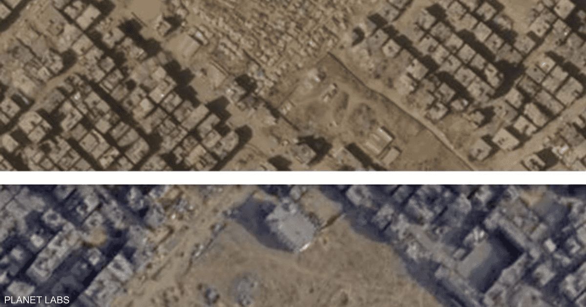 العالم اليوم - صور الأقمار الاصطناعية تكشف نزوحا واسعا لسكان غزة في سبتمبر