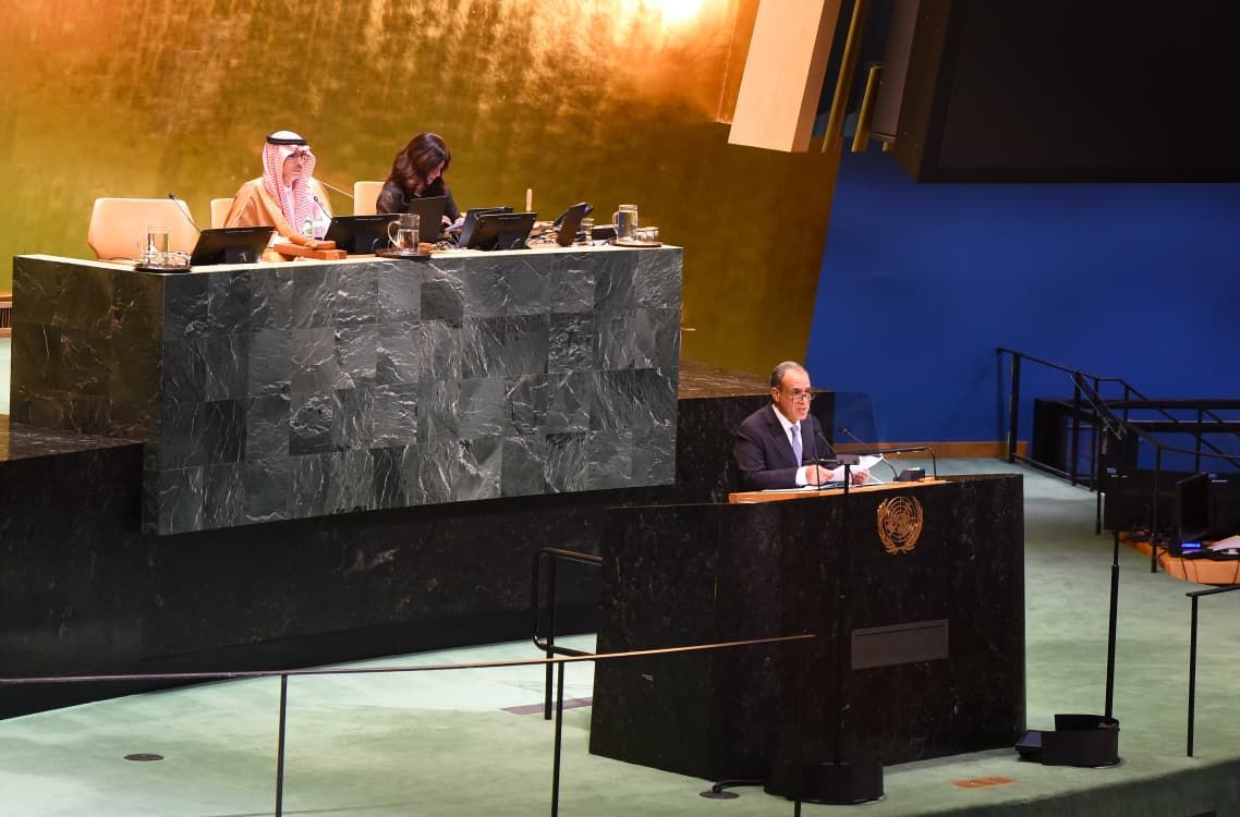 وزير الخارجية أمام الأمم المتحدة: مصر لم ولن تكون بوابة لتهجير الفلسطينيين والشرق الأوسط على شفير الانفجار (فيديو)