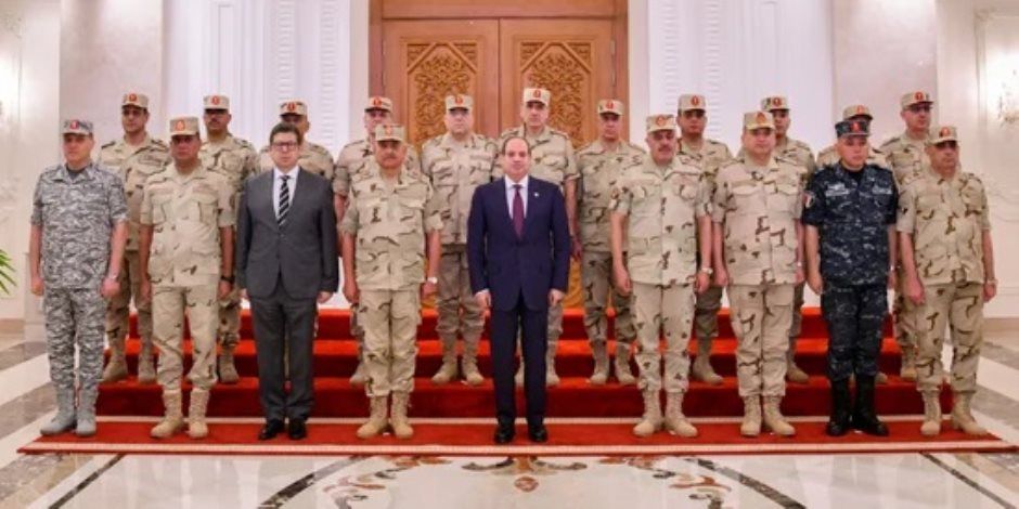 الرئيس السيسى: القوات المسلحة حافظت على الدولة المصرية من السقوط من 2011 وحتى 2013