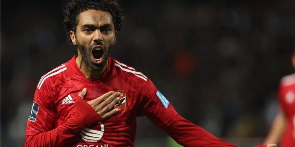 الأهلي يعلن غياب حسين الشحات 7 أسابيع لإصابته.بمزق في وتر الخلفية