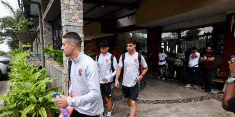 المران الأخير للنادى الأهلى قبل مواجهة إيجل نوار فى دوري الأبطال