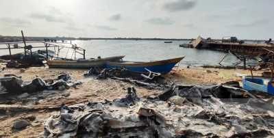 أخبار اليمن : 75 مليون دولار خسائر قطاع الصيد في غزة