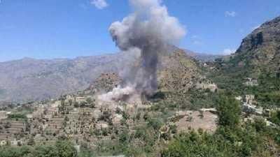 أخبار اليمن : جريح بنيران سعودية في قطابر بصعدة