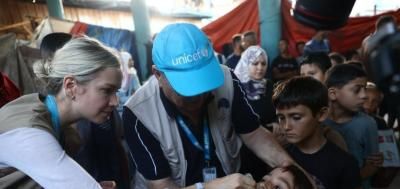 أخبار اليمن : يونيسف: إسرائيل تعرقل تطعيم أطفال غزة