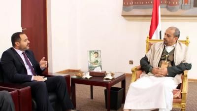 أخبار اليمن : أبو راس يلتقي مسؤولاً أممياً لمناقشة السلام