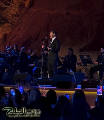 كاظم الساهر يضيء البترا بحفل أسطوري رائع .. فيديو