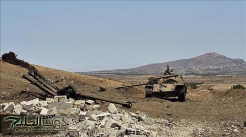 توغل إسرائيلي بأطراف قرية معرية في درعا