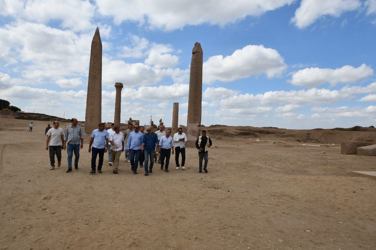 كشف أثري بالشرقية.. 225 تمثالا من الأوشابتي الخاصة بالملك شوشنق الثالث