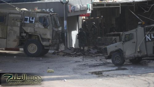 قوات الاحتلال تقتحم كفل حارس لتأمين الحماية للمستوطنين