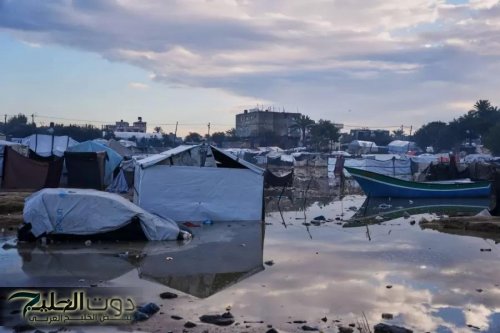 غزة: وفاة 17 مواطناً وغرق مراكز الإيواء وسط المنخفضات الجوية