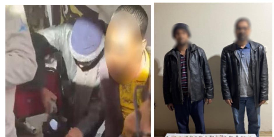 ضبط شخصين لقيمهم بتوزيع كروت دعاية انتخابية خاصة بأحد المرشحين ومبالغ مالية على الناخبين بدائرة قسم شرطة أجا بالدقهلية