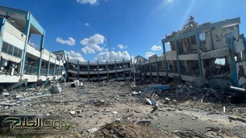 إعادة بناء مساحات تعلم بديلة للأطفال في غزة