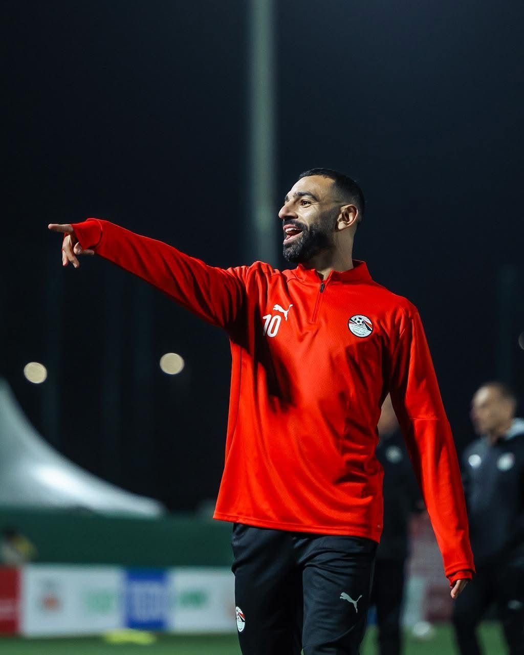 منتخب مصر يختتم تدريباته استعدادا لمواجهة زيمبابوى غدا.. صور