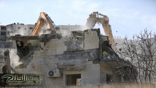 محافظة القدس: هدم عمارة الوعد جريمة حرب مكتملة الأركان