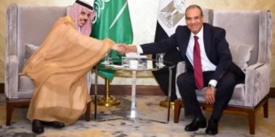 وزيرا خارجية مصر والسعودية يستعرضان جهود تثبيت وقف إطلاق النار فى غزة