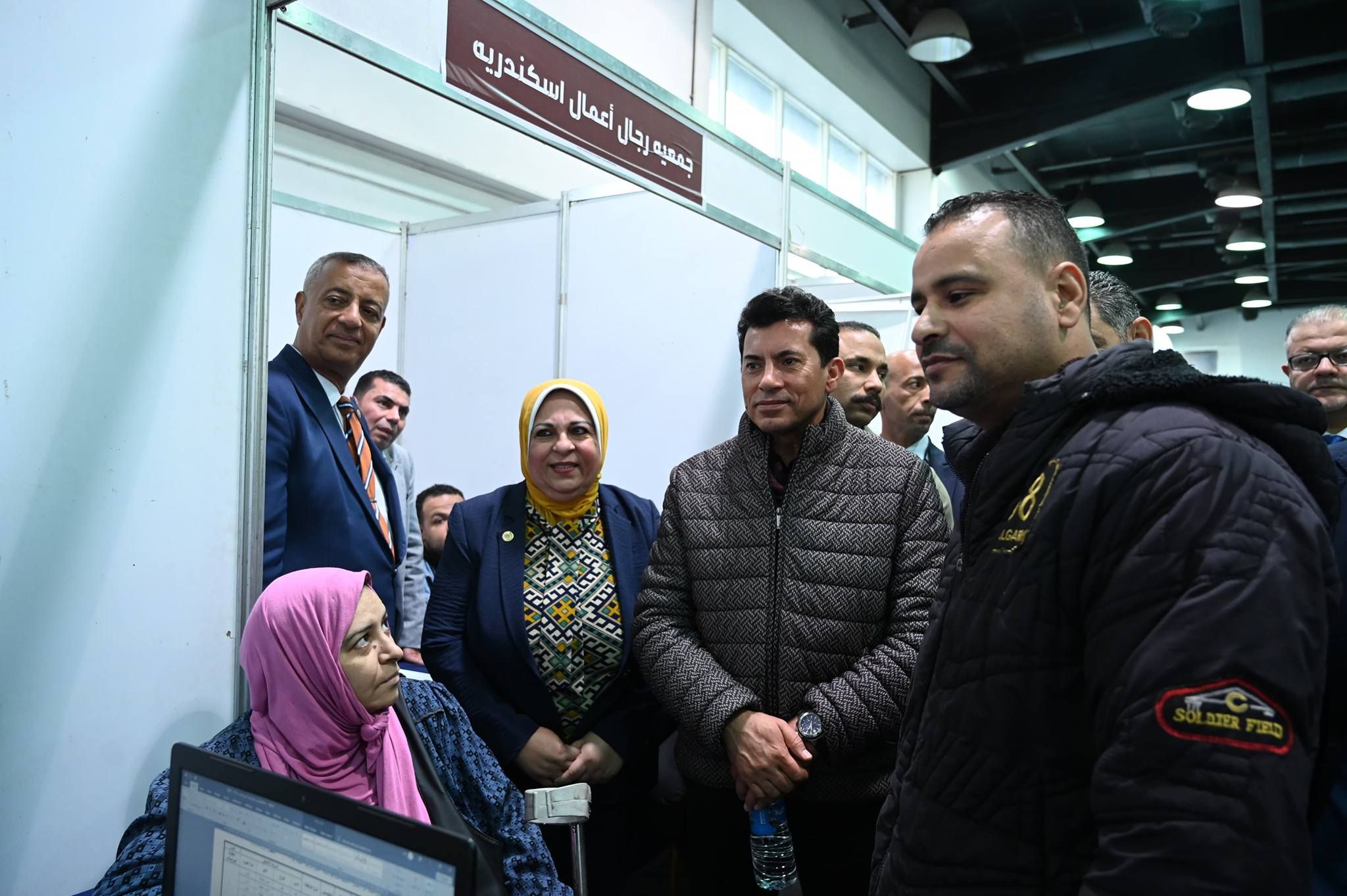 وزير الشباب والرياضة يشهد ملتقى توظيف مصر لذوي الهمم بمركز التنمية الشبابية بالجزيرة