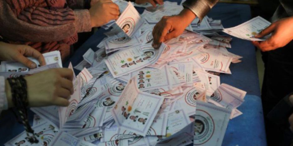 بدء فرز الأصوات بعد انتهاء جولة إعادة انتخابات النواب بالدوائر الـ19 الملغاة